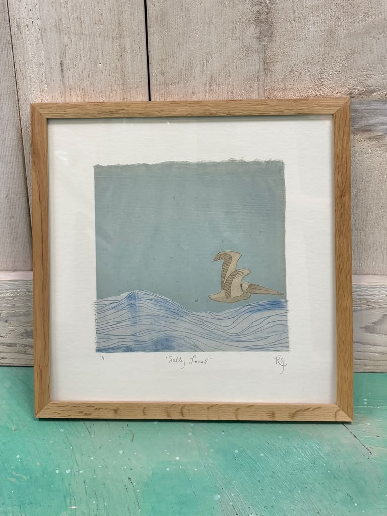 Salty Local, artwork by Rebecca Goodman